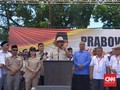 Orasi Kampanye, Prabowo Tepis Tudingan Islam Radikal