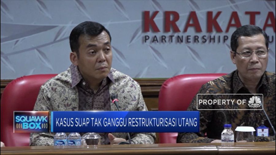 PT Krakatau Steel Tbk (KRAS) dikabarkan akan masuk dalam holding perusahaan tambang BUMN di bawah PT Inalum