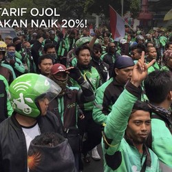 Pengumuman! Per 1 Mei, Tarif Ojol Naik 20%