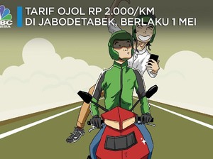 Sah, Ini Dia Tarif Ojek Online yang Baru!