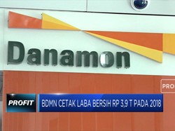 Bank Danamon Cetak Laba Bersih Rp 3,9 T pada 2018