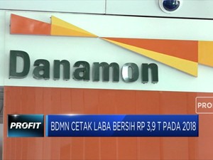 Bank Danamon Cetak Laba Bersih Rp 3,9 T pada 2018