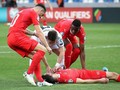 Sempat Kolaps, Bek Timnas Swiss Diselamatkan Pemain Georgia