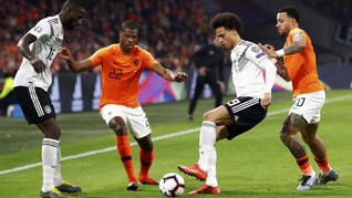FOTO: Laga Seru Timnas Jerman Kalahkan Belanda 3-2