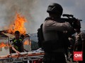 FOTO: Simulasi Siaga Hadapi Konflik di Hari Pencoblosan