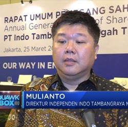 ITMG Cetak Laba USD 261,95 Juta Pada 2018