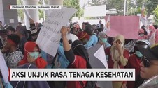 Aksi Unjuk Rasa Tenaga Kesehatan