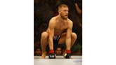 Setelah menjalani 14 pertarungan MMA, Conor McGregor memulai karier di UFC pada 6 April 2013 dengan melawan Marcus Brimage di Swedia. Ketika itu McGregor menang KO di ronde pertama. (Jared Wickerham/Getty Images/AFP)