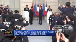 Airbus-China Sepakati Penjualan Ratusan Pesawat