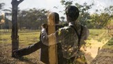 Meski negaranya tengah dilanda krisis, kaum elite Venezuela tetap bisa menggelar pesta pernikahan mewah. (AP Photo/Rodrigo Abd)