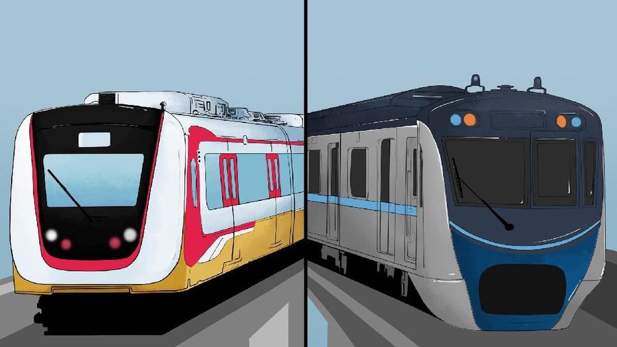 INFOGRAFIS, Fakta Menarik Tarif Mrt dan LRT Jakarta