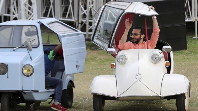 FOTO Cairo Classic Meet 2019 Tempat Kumpul Mobil  Klasik 