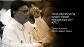 Menteri Dalam Negeri Tjahjo Kumolo