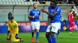 FOTO: Kebangkitan Timnas Italia, Lumat Liechtenstein 6-0