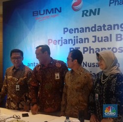 Sah! Kimia Farma Caplok Phapros Rp 1,36 T