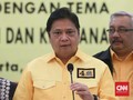 Airlangga Bungkam Ditanya Soal Bamsoet Maju Jadi Ketum Golkar