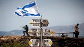 Presiden Amerika Serikat, Donald Trump, mengklaim sepihak wilayah Dataran Tinggi Golan adalah milik Israel. (REUTERS/Ronen Zvulun)