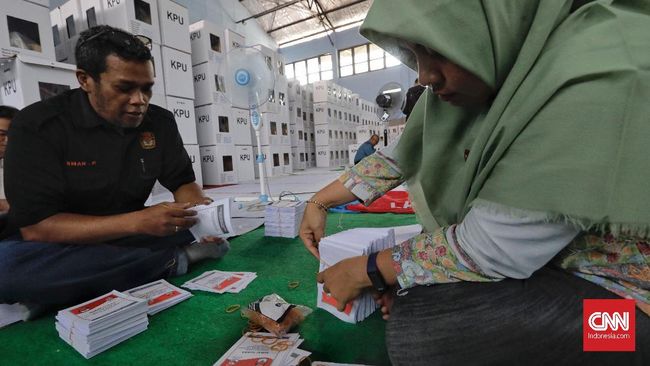 KPU Mulai Cetak Surat Suara untuk TPS Tambahan
