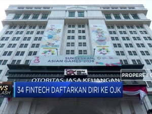 34 Fintech Daftarkan Diri ke OJK