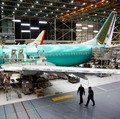 A 737 Max aircraft is pictured at the Boeing factory in Renton, Washington, U.S., March 27, 2019.  REUTERS/Lindsey Wasson
