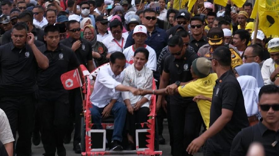 Hal tersebut dikemukakan Jokowi dalam kampanye akbar yang digelar, Kamis (28/3/2019).