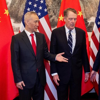 Begini Suasana Perundingan Dagang AS-China