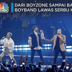 Westlife sampai BSB di Jakarta, Boyband Lawas Serbu Indonesia