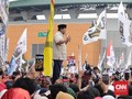 Prabowo Kecewa Tak Bisa Kampanye di Dalam Stadion Pakansari