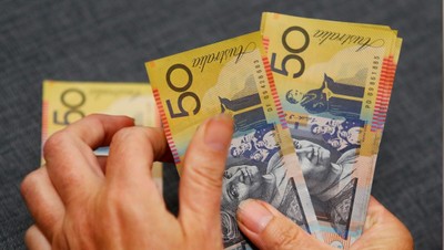 Dollar Australia. (Reuters/Daniel Munoz)