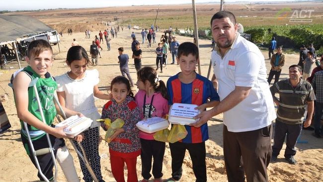 Dukung Palestina, ACT Suplai Bantuan Medis dan Air Bersih