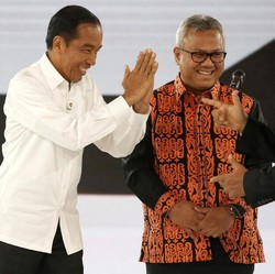 Ditodong Soal Jual Beli Jabatan, Jokowi Pamer Indeks Korupsi