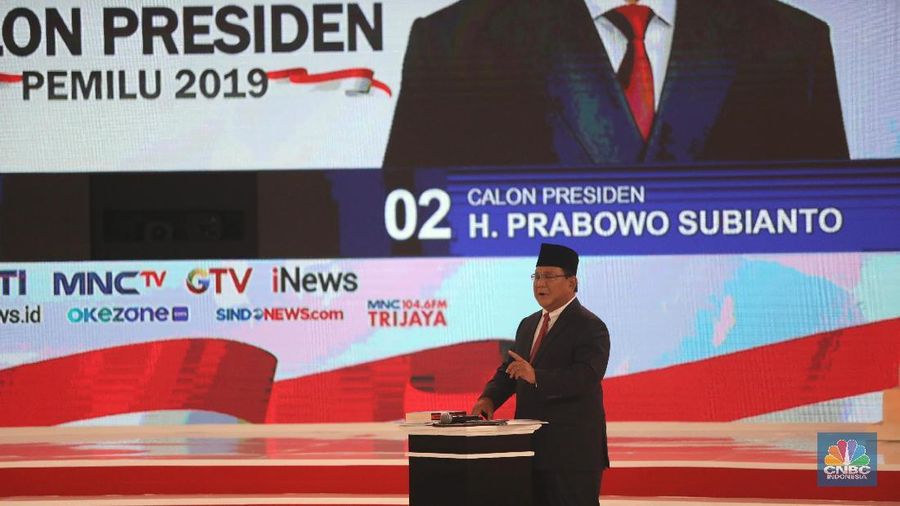 Calon presiden nomor Urut 02 Prabowo Subianto juga mengkritik soal kondisi anggaran saat ini.
