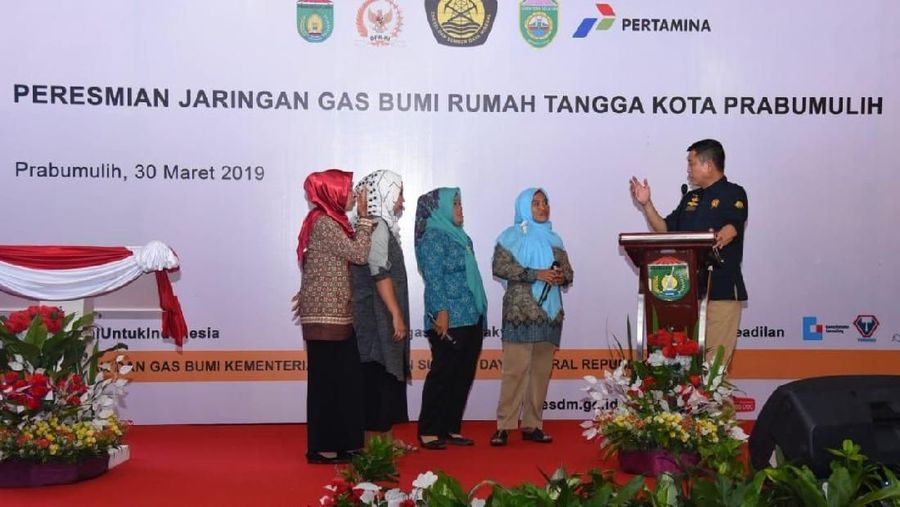 Prabumulih kini jadi kota gas terbesar di RI dengan terus ditambahnya jargas di kota ini.