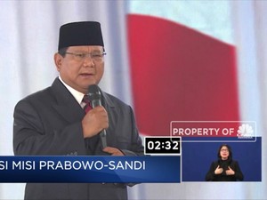 Prabowo Sebut Korupsi Sudah Stadium 4