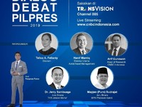 Live Streaming! Saksikan Debat Ke-4 Jokowi Vs Prabowo