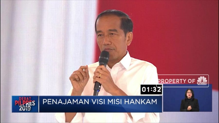 Jokowi mengunggulkan