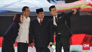 Survei Voxpol: Jokowi Hanya Unggul 5 Persen dari Prabowo
