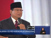 Prabowo: Diplomasi Kalau Hanya Jadi Nice Guy, Yah Gitu Aja