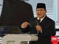 Prabowo soal Anggaran Pertahanan: Gue Belum Jadi Presiden