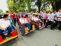 Jokowi Bakal Diarak Becak Menuju Lokasi Kampanye di Palembang