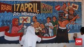 Pilpres 2019 kali ini melibatkan pertarungan ulang Joko Widodo melawan Prabowo Subianto. Jokowi selaku capres petahana maju didampingi cawapres Ma'ruf Amin, sementara Prabowo didampingi cawapres Sandiaga Uno. CNN Indonesia/Andry Novelino