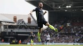 Silva sudah mencetak enam gol untuk Man City di Liga Inggris. Selain itu dalam tiga laga terakhir di berbagai kompetisi, Silva selalu mencetak gol. (REUTERS/David Klein)