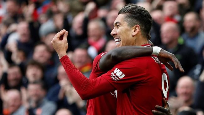 Liverpool Unggul atas Tottenham 1-0 di Babak Pertama