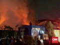Kebakaran Landa Permukiman Dekat Pasar Mampang