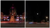 Earth Hour telah rutin dimulai sejak tahun 2007 di Sydney Australia. (REUTERS/Francis Mascarenhas)