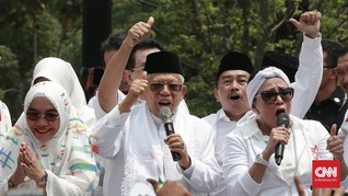 Kampanye di NTB, Ma'ruf Banggakan Paslon Nasionalis-Religius
