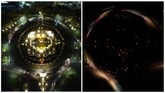 Kegiatan Earth Hour tahun ini juga bertepatan dengan pelaksanaan debat capres keempat dalam rangkaian Pilpres 2019. (ANTARA FOTO/Fikri Yusuf)