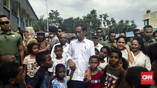 Jokowi Ajak Anak Korban Banjir Sentani Berlibur ke Ancol