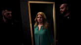 Caputova menganggap pemilu kali ini adalah pertarungan antara baik dan jahat. (AFP Photo/Vladimir Simicek)