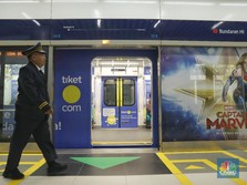 Penumpang MRT Anjlok 94% Efek PSBB Jabodetabek